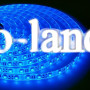 Светодиодная лента B-LED 5050-60 RGB IP65  многоцветная, герметичная, 1м